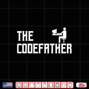The Codefather Coding Coder Developer Computer Nerd Gift Shirt 3 Design The Codefather Coding Coder Developer Computer Nerd Gift Shirt