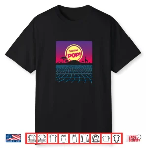 Africa Synthwave Sunset Aesthetic Shirt
