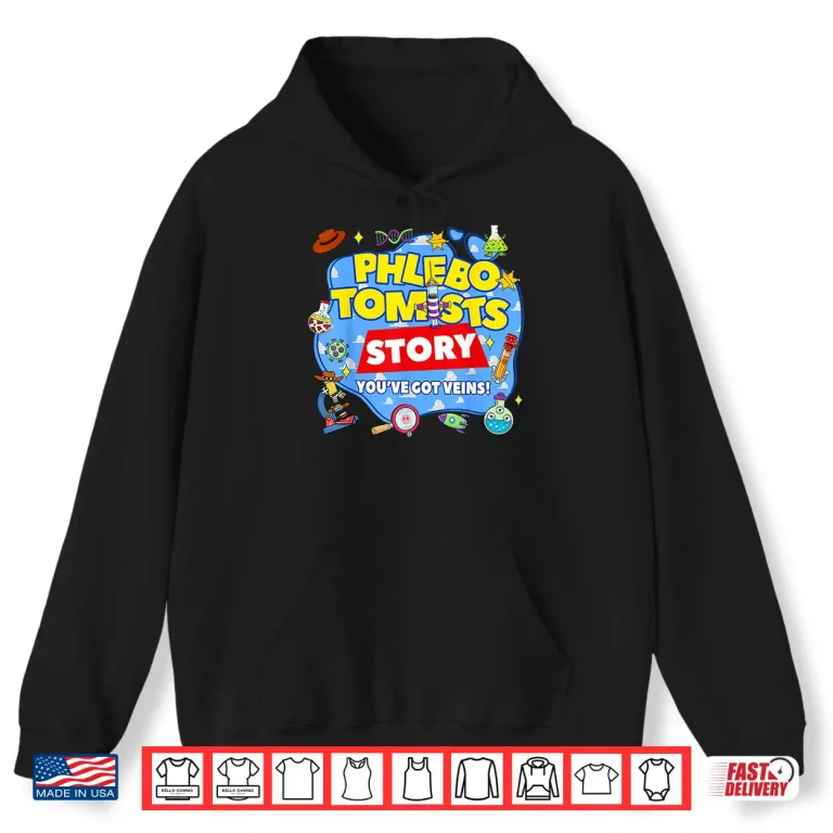 Hoodie Phlebotomist Lab Week 2026 Medical Laboratory Team Shirt