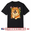 Realistic Chow Chow Dog Breed Graphic Shirt