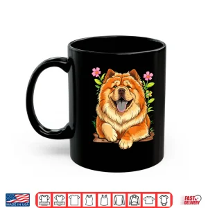 Mug Realistic Chow Chow Dog Breed Graphic Shirt
