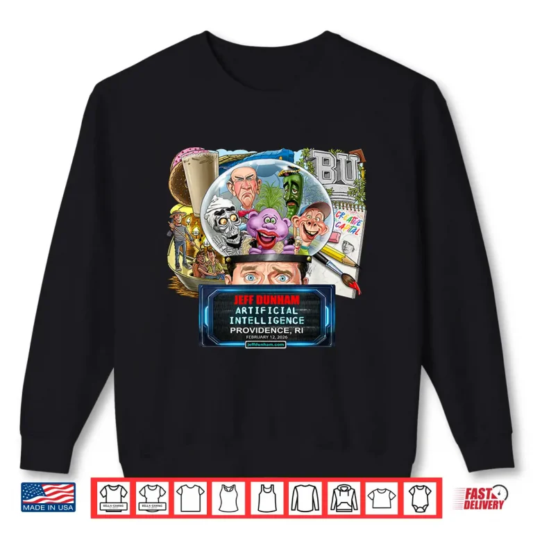 Sweatshirt Jeff Dunham Providence RI 2026 Comedy Tour Shirt