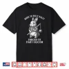 Born To Dilly Dally Forced To Fight Fascism Warrior Rabbit Shirt