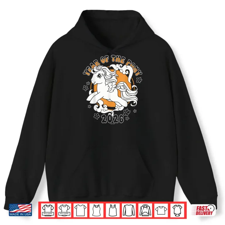 Hoodie My Little Pony Chinese New Years Year Of The Pony 2026 Shirt