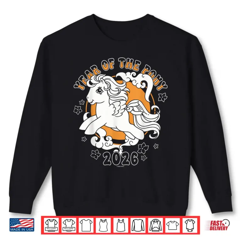 Sweatshirt My Little Pony Chinese New Years Year Of The Pony 2026 Shirt