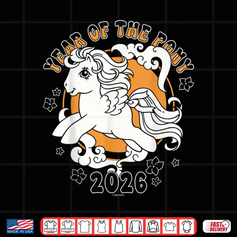 Design My Little Pony Chinese New Years Year Of The Pony 2026 Shirt