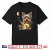 Yorkie Howling To The Moon Vintage Shirt