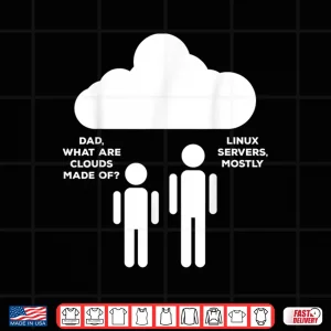 Design Cloud Linux Server Web Developers It Software Developer Shirt