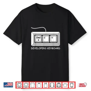 Funny Computer Programmer Software Developers Keyboard Shirt