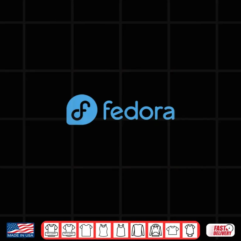 Design Fedora Linux Software Programmers Developers And Coders Shirt