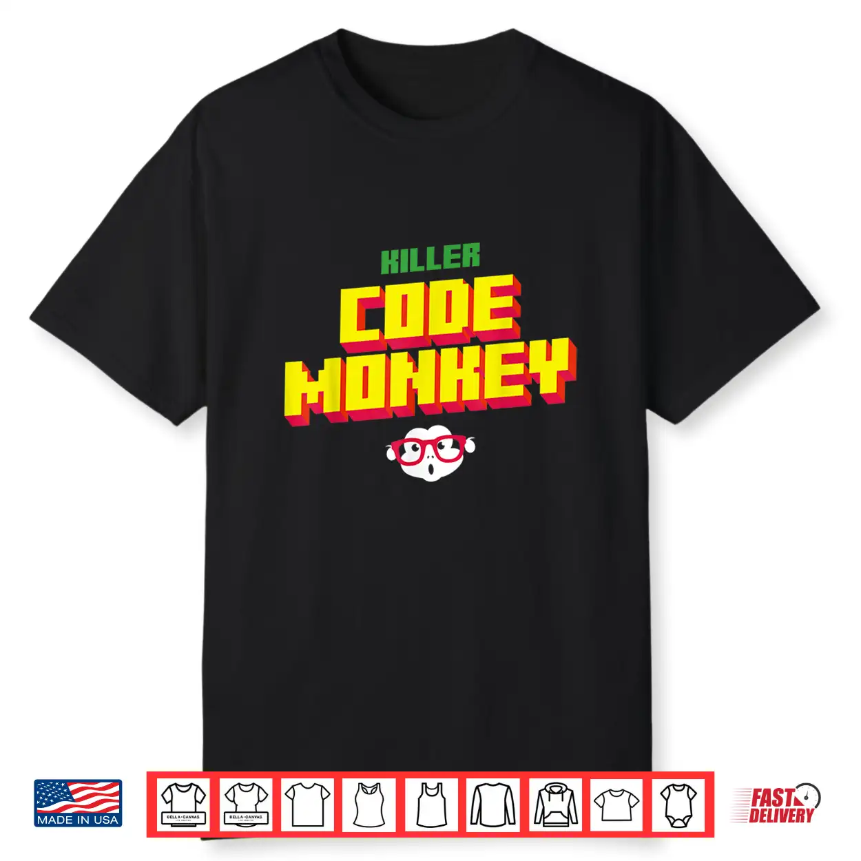Funny Killer Code Monkey Devops Software Engineer Shirt Funny Killer Code Monkey Devops Software Engineer Shirt