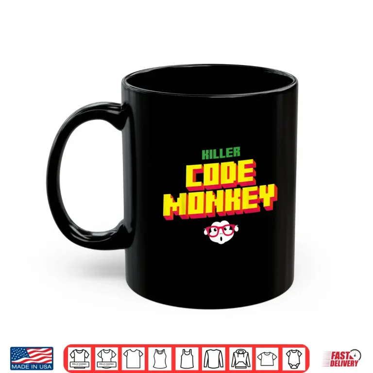 Mug Funny Killer Code Monkey Devops Software Engineer Shirt