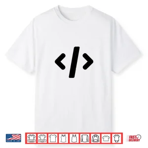 Html Coding Web Developer Software Engineer Programming Shirt
