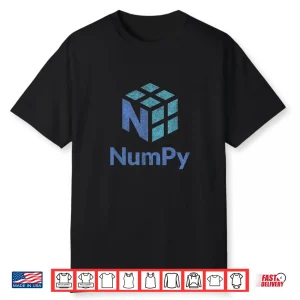Numpy Python Library For Software Developers Programmers Shirt