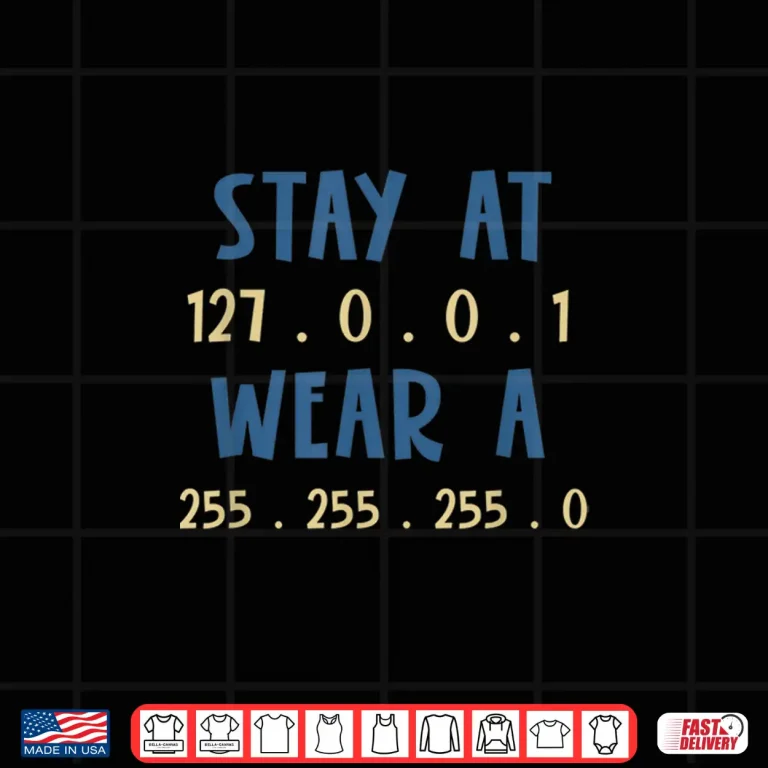 Design Stay At Home Engineers And Wear A Mask For Coding Geeks Gift Shirt
