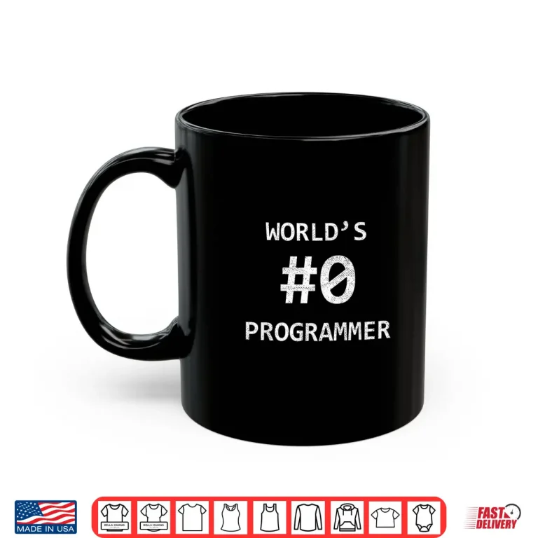Mug WorldS 0 Programmer For Software Developer And Coder Humor Shirt