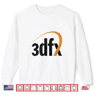 Sweatshirt 3Dfx Vintage 3D Gpu Logo Shirt