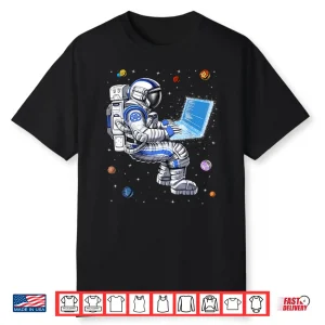 Astronaut Programmer Coding Software Developer Coder Shirt