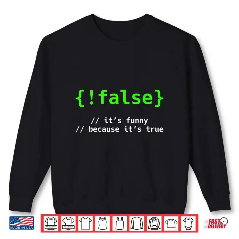 Sweatshirt Coder Programmer Computer Nerd Coding Programming Sysadmin Shirt
