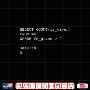 Design Funny Sql Shirt