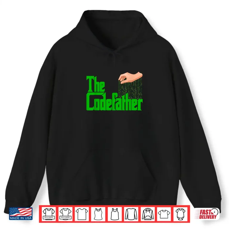 Hoodie The Codefather Design Programming Computer Science Shirt