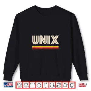 Sweatshirt Unix Programmer Tee Coder Software Engineer Developer Shirt