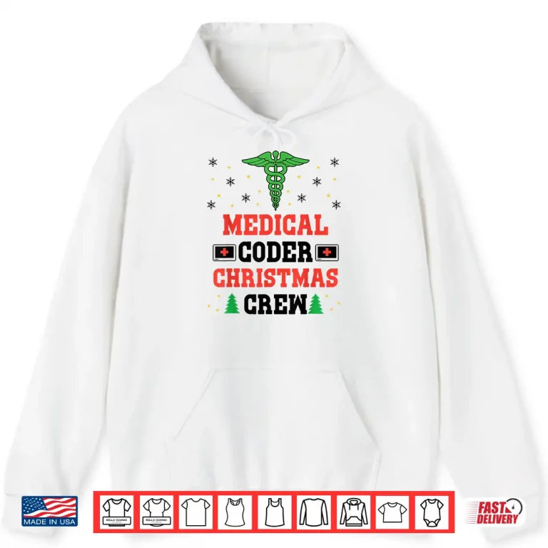 Hoodie Medical Coding Accessories Christmas Medical Coder Shirt