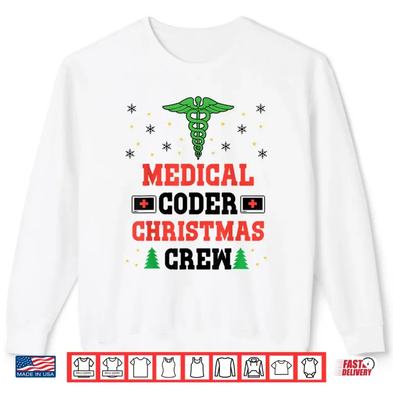 Sweatshirt Medical Coding Accessories Christmas Medical Coder Shirt