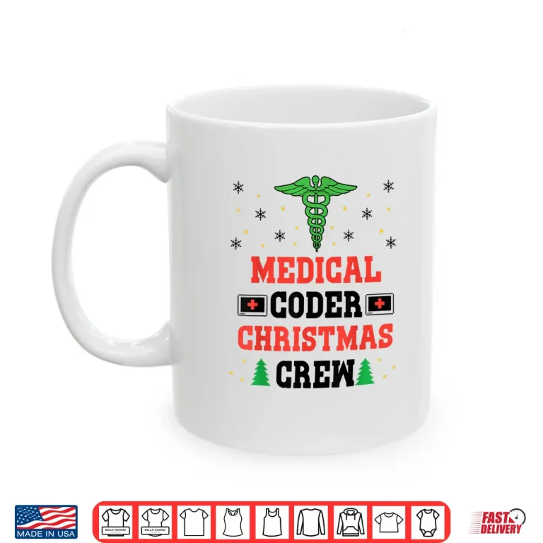 Mug Medical Coding Accessories Christmas Medical Coder Shirt