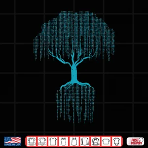 Design Programmer Binary Tree It Software Engineer Coder Men Women Shirt