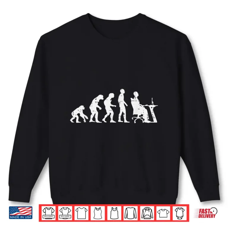 Sweatshirt Programmer Evolution Computer Software Developer Men Women Shirt