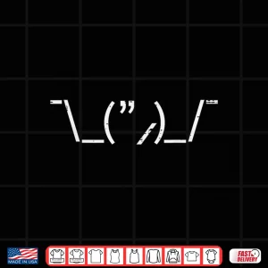 Design Programmer Shrug It Computer Coder Developer Women Men Shirt