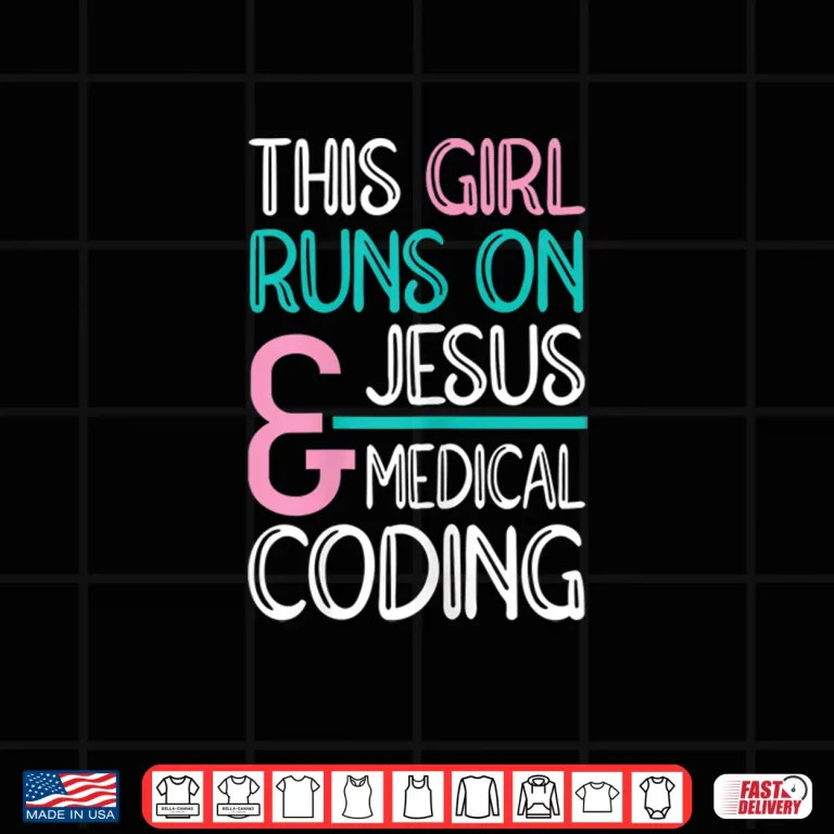 Design Womens Jesus Medical Coding Medical Coder Shirt