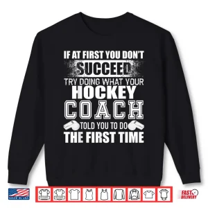 Funny Hockey Coach Tshirt Thank You Gift For Coaches 1 Sweatshirt Funny Hockey Coach Tshirt Thank You Gift For Coaches