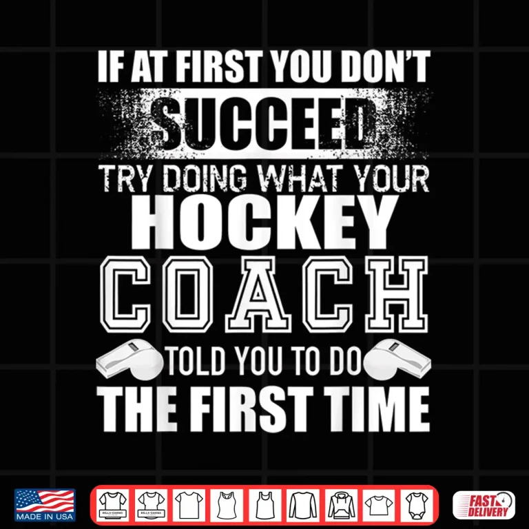 Design Funny Hockey Coach Tshirt Thank You Gift For Coaches