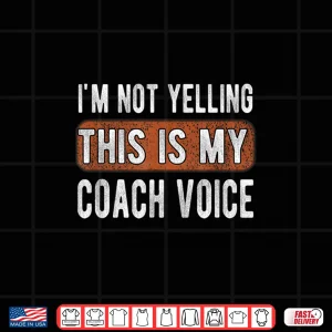 Design This Is My Coach Voice Coaching Shirt
