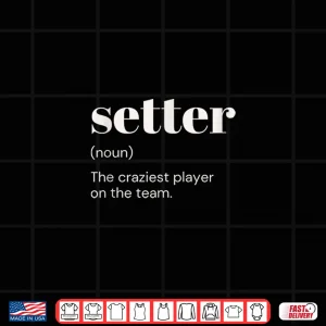 Design Volleyball Setter Teen Girls Coaches Volleyball Player Shirt