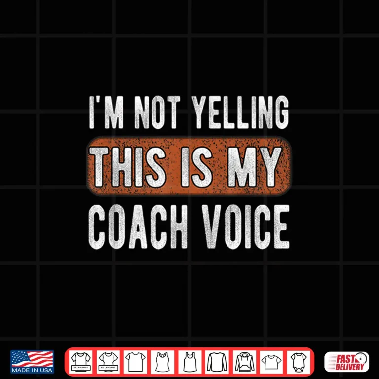 Design This Is My Coach Voice Coaching Shirt 1