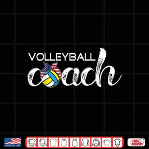 Design Womens Volleyball Coach Top Apparel Gift For Girls Coaches Shirt 1