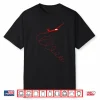 Sailplane In A Thermal Aviation Glider Pilot Shirt
