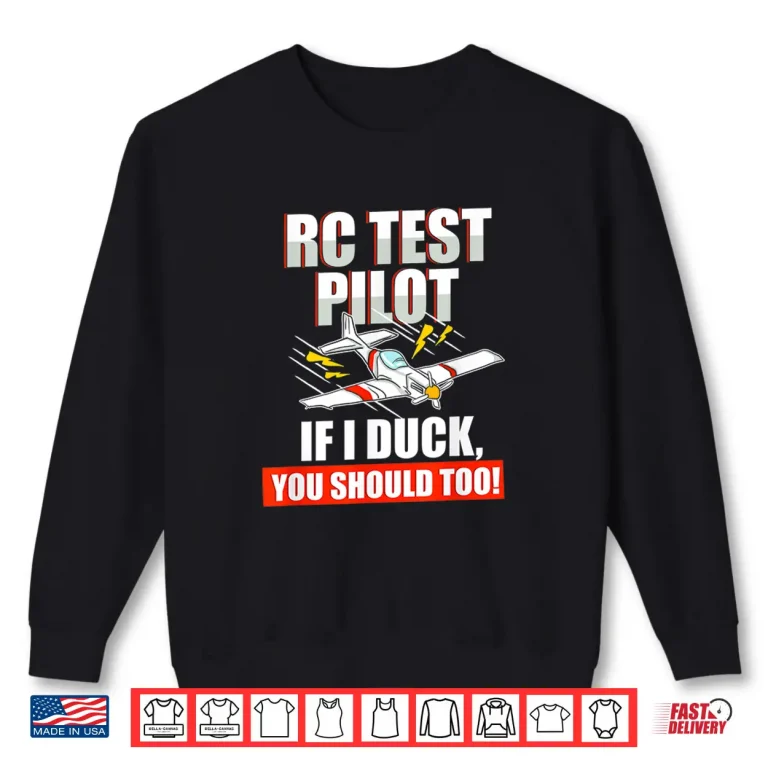 Sweatshirt RC Plane Pilot Shirt Radio Controlled Flyer