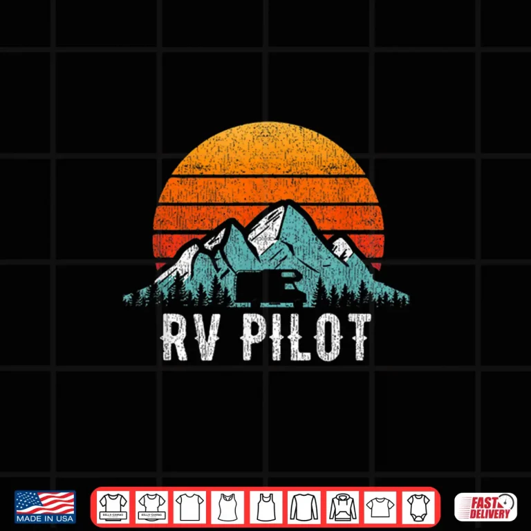 Design RV Pilot Shirt Motorhome Travel Vacation Gift Shirt
