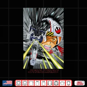 Design Star Wars Rebel Pilot Anime Poster Shirt
