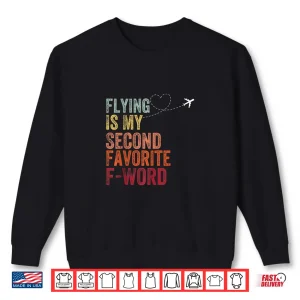 Sweatshirt Vintage Funny Pilot Shirt