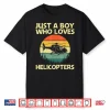 Best Helicopter Art Aircraft Helicopter Pilot Shirt