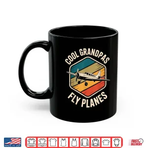 Mug Cool Grandparents Fly Planes Aviation Funny Pilot Grandparent Shirt
