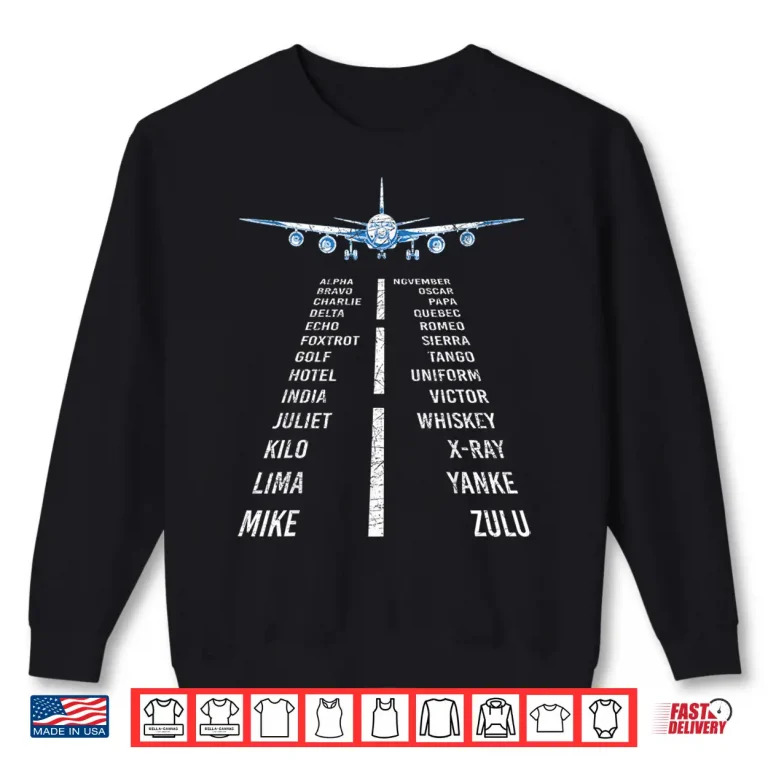 Sweatshirt Flying Airplane Plane Aviation Aircraft Flight Copilot Pilot Shirt