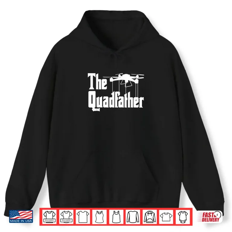 Hoodie Funny Drone Commercial or Small Drones Pilot RC Graphic Shirt
