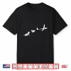 Glider Evolution Funny Aviation Small Plane Pilot Pun Shirt