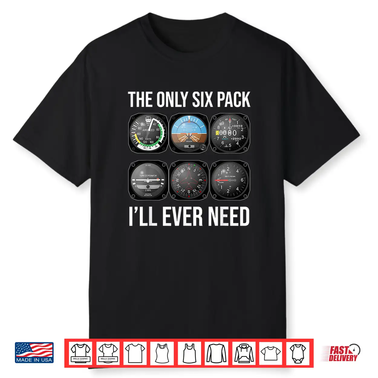The Only Six Pack Ill Ever Need Shirt Funny Pilot Aviator The Only Six Pack Ill Ever Need Shirt Funny Pilot Aviator